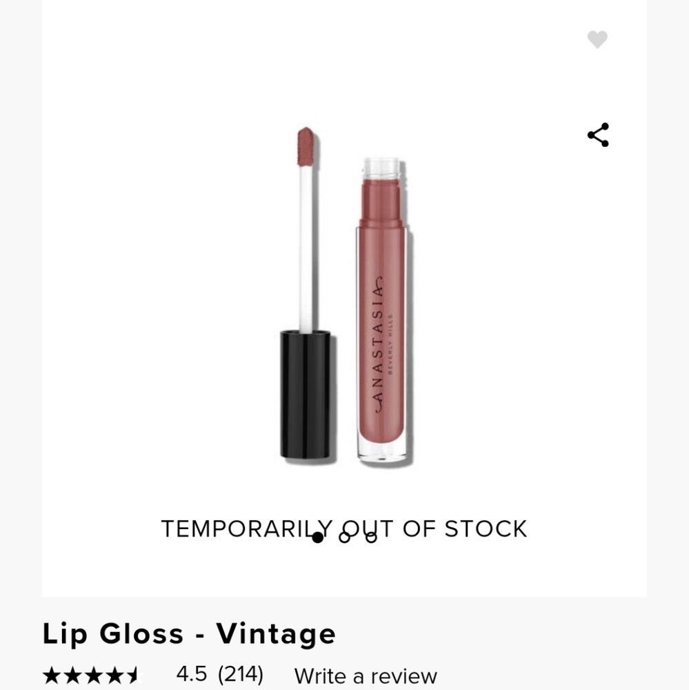 Anastasia Lip Gloss * HOT ITEM 🔥 Vintage